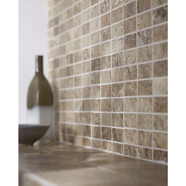 Marazzi Travisano Bernini 12 in. x 12 in. x 8 mm Porcelain Mosaic