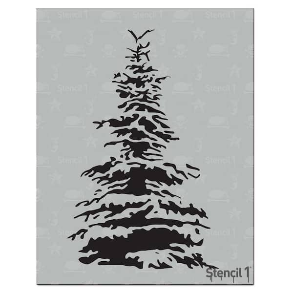25 Pack 6 Inch Christmas Stencils for Painting on Wood Crafts DIY Drawing