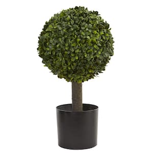 21 in. Boxwood Ball Topiary Artificial Tree