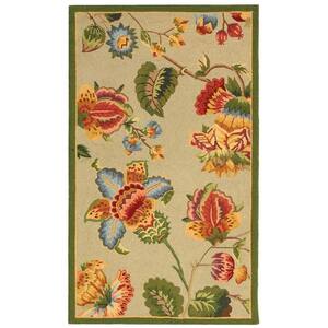 Chelsea Sage 3 ft. x 5 ft. Border Area Rug