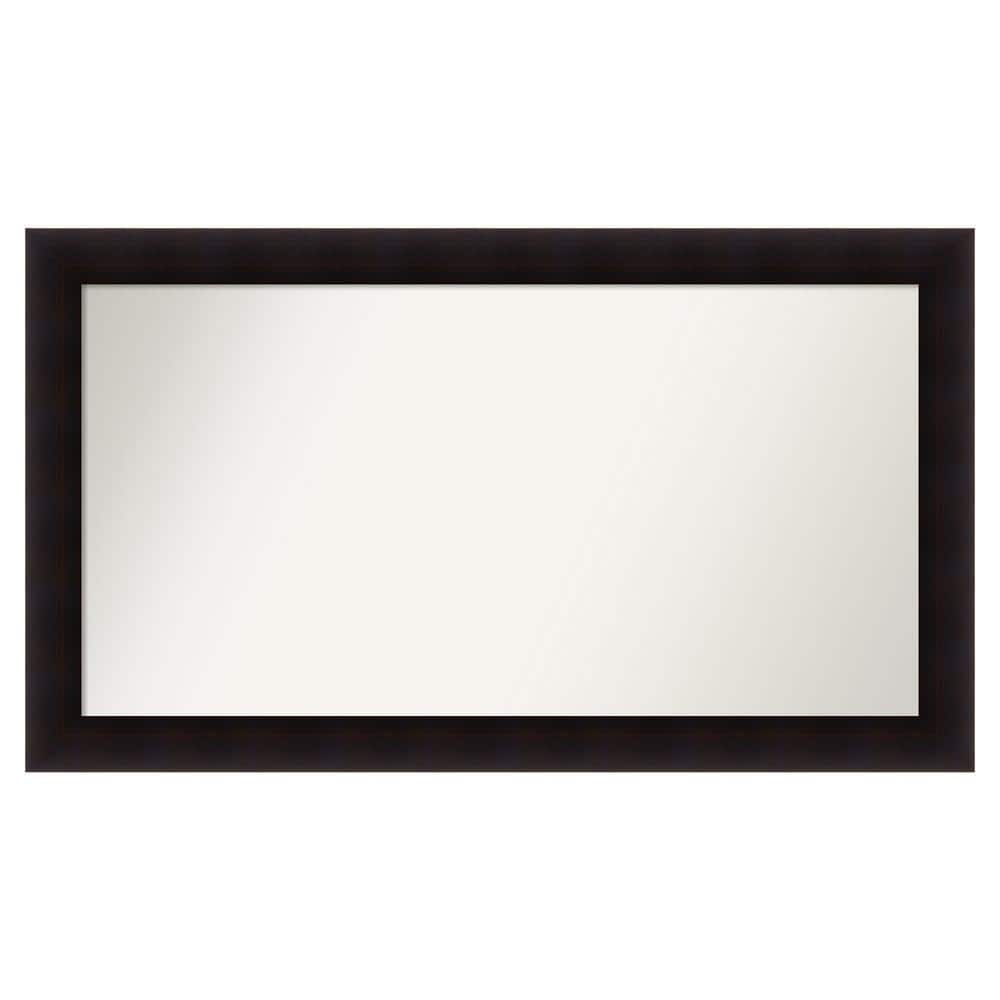 Portico Espresso 51.75 in. x 29.75 in. Custom Non-Beveled Wood Framed Batthroom Vanity Wall Mirror price history on PriceWatchPro