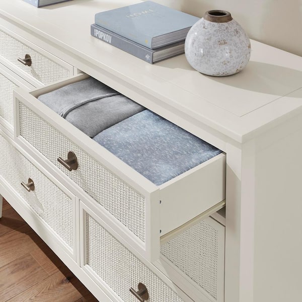 White deals cane dresser