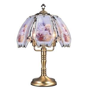 23.5 in. Multi-colored Cats Touch Table Lamp