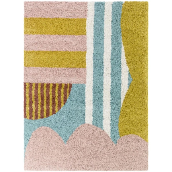 Kelli Multicolor 5 ft. x 7 ft. Area Rug