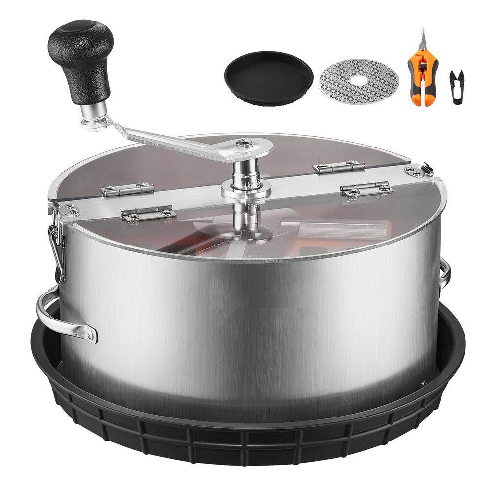 12 in. Manual Bud Leaf Trimmer with Stainless Steel Blades, Transparent Lid, Wet and Dry Cutting Machine for Plants price history on PriceWatchPro
