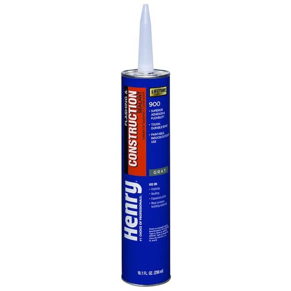 900 Flashing and Construction Gray Sealant Caulk 10.1 oz.