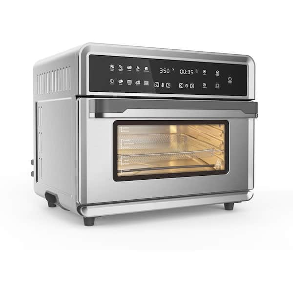 Bene Casa 22L Air Fryer Toaster Oven, Stainless Steel, 1500W