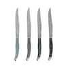 French Home Laguiole 4-Piece Stainless Steel Navy Blue Steak Knife Set  LG010 - The Home Depot