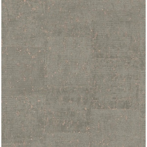Millau Taupe Faux Concrete Paper Strippable Wallpaper (Covers 56.4 sq. ft.)