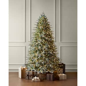 7.5 ft SMART Grand Duchess Twinkling Balsam Fir Flocked LED Pre-Lit Tree