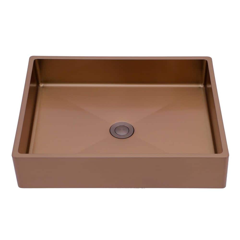 19 in. Drop-In/Undermount Single Bowl 16-Gauge Rose Gold Stainless Steel Kitchen Sink price history on PriceWatchPro