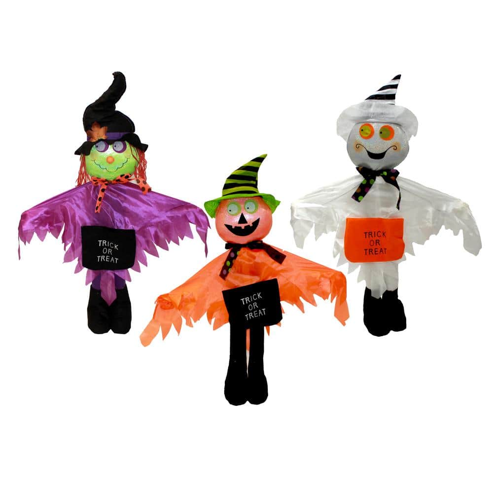 41 in. Standing Halloween Greeter (Set of 3) 2297 - The Home Depot