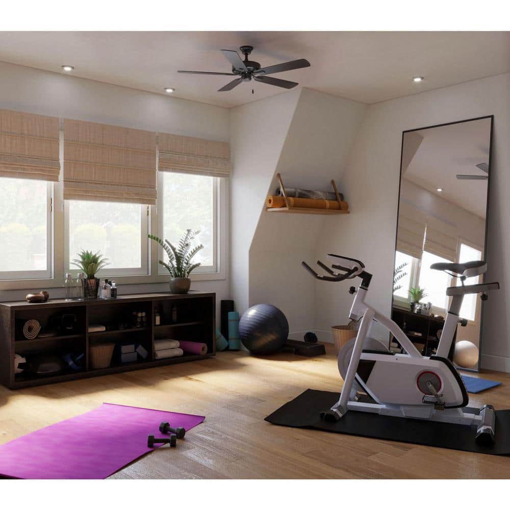 Graphite 52" 5-Blade Ceiling Fan with Reversible Blades
