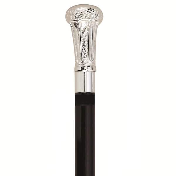 Unbranded Specialty Etched Silver Knobbed Cane-DISCONTINUED