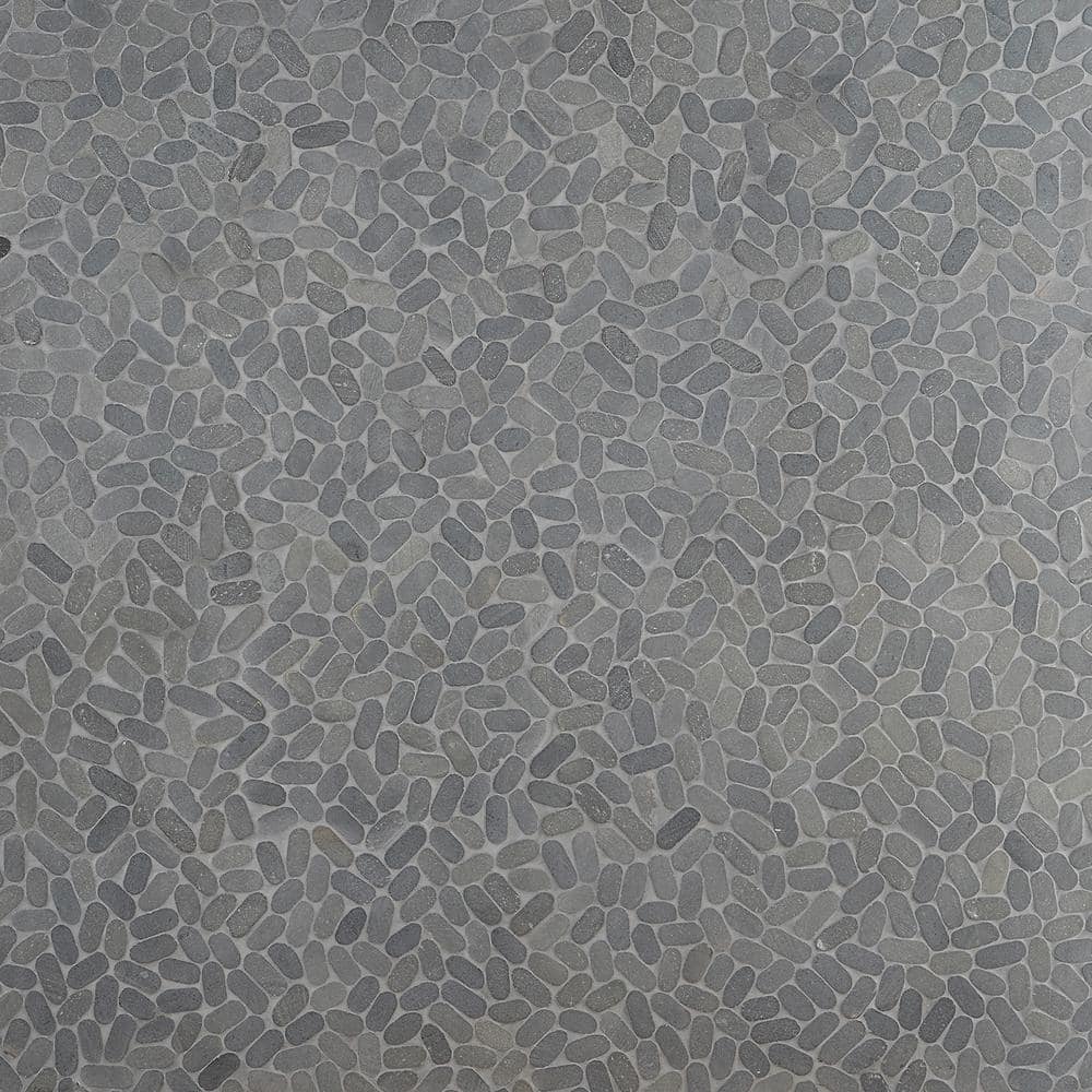 Multicolored Natural Stone Pebble Mosaic Tile for Floors and Walls