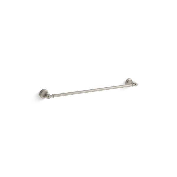 KOHLER Capilano 24 in. Towel Bar in Vibrant Brushed Nickel K