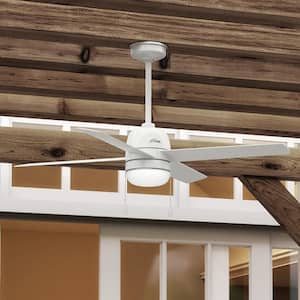Orsini 52 in. LED Indoor/Outdoor Fresh White Ceiling Fan with Light Kit