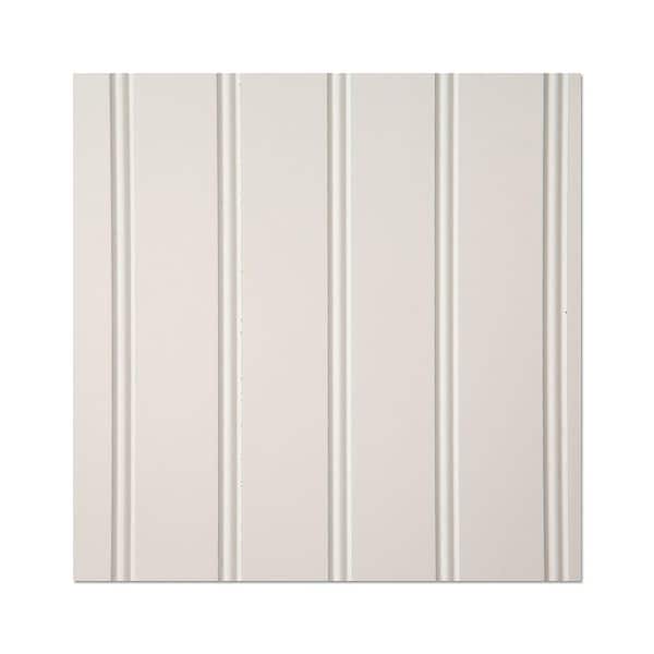EUCATILE 10 sq. ft. 32 in. x 48 in. Hardboard Wainscot Paneling