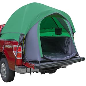 2 Person Truck Bed Tent - Water-Resistant Vented Camper Shell - Fits 5.5ft to 6ft Truck Bed with Carry Bag (Green)