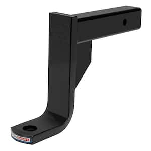 Class 3 5,000 lb. 8 in. Drop, 6-3/4 in. Rise, 1 in. Shank Reversible Trailer Hitch Ball Mount