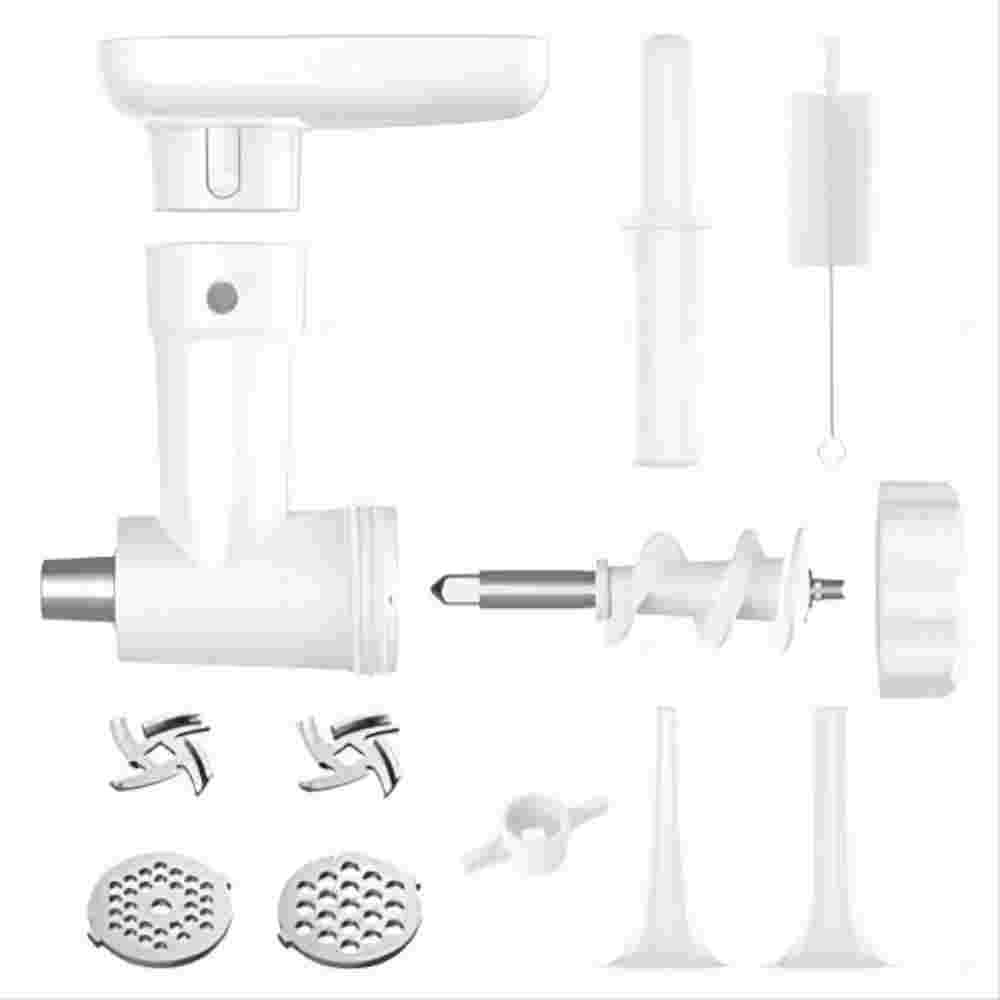 InnoMoon Meat Grinder Attachment for Kitchenaid Stand Mixer in White