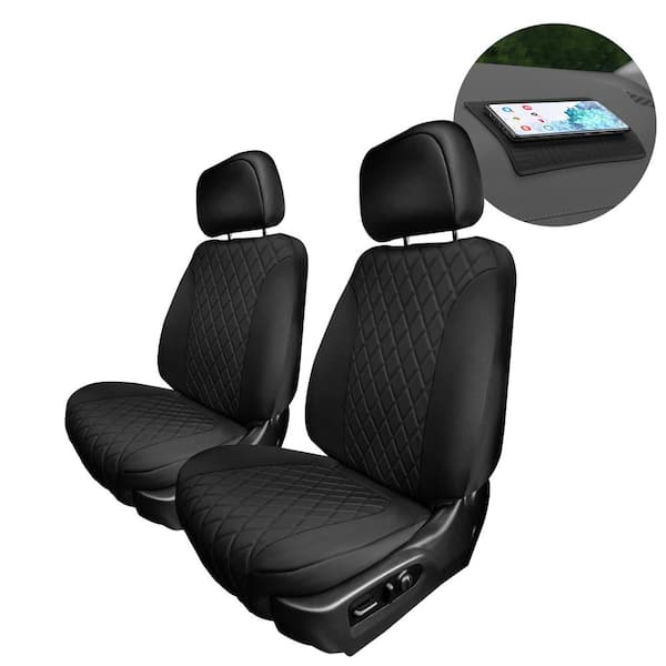 Fh Group Neoprene Custom Fit Seat Covers For 2019 2022 Gmc Sierra 1500 2500hd 3500hd Slt At4 Denali Dmcm5007black Front The Home Depot - Gmc Denali Car Seat Covers
