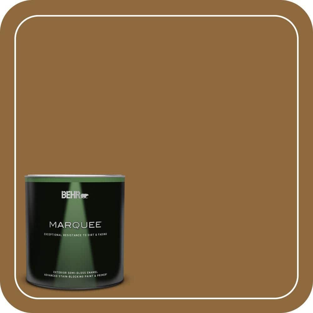 1 qt. #300D-7 Spanish Leather Semi-Gloss Enamel Exterior Paint & Primer price history on PriceWatchPro