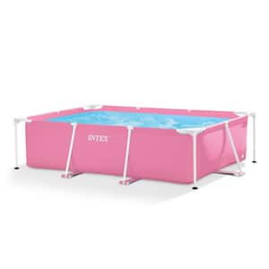 7 ft. x 5 ft. Rectangular 23.62 in. Deep Above Ground Pool