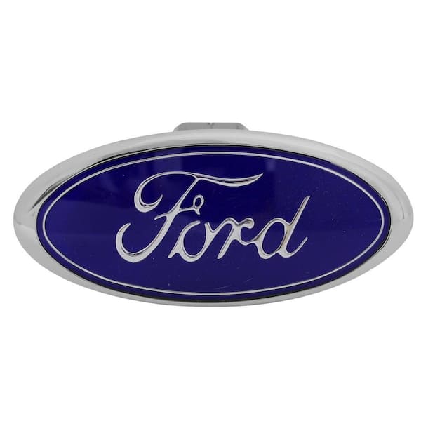 BULLY Ford Logo Chrome Hitch Cover
