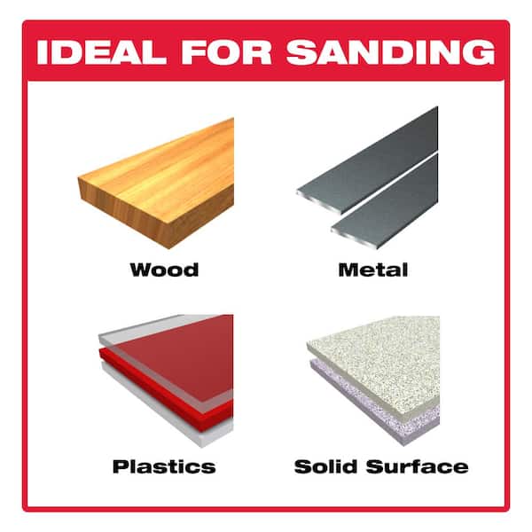 Sanding solid surfaces in 3 easy steps
