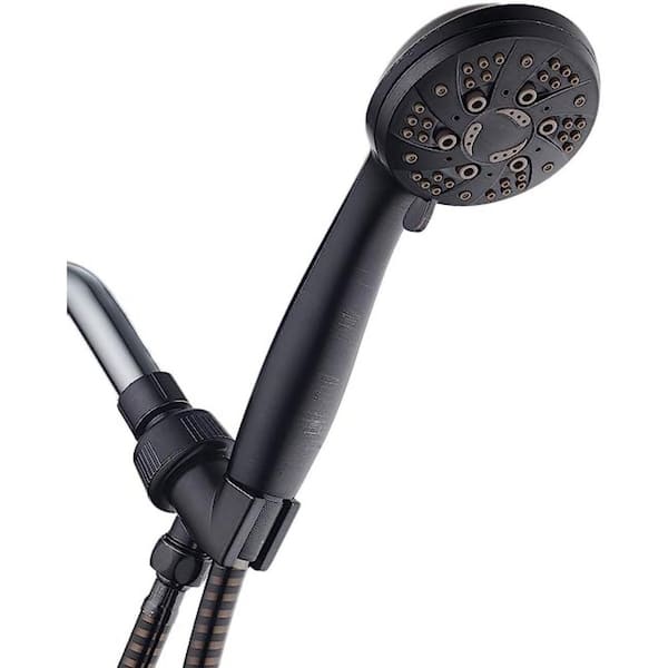 Unbranded 6-Spray Wall Mount Handheld Shower Head 2.5 GPM in ‎Oil Rubbed Bronze