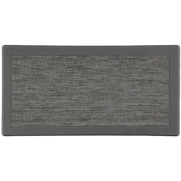 Piermont Gray 20 in. x 39 in. Anti-Fatigue Kitchen Mat