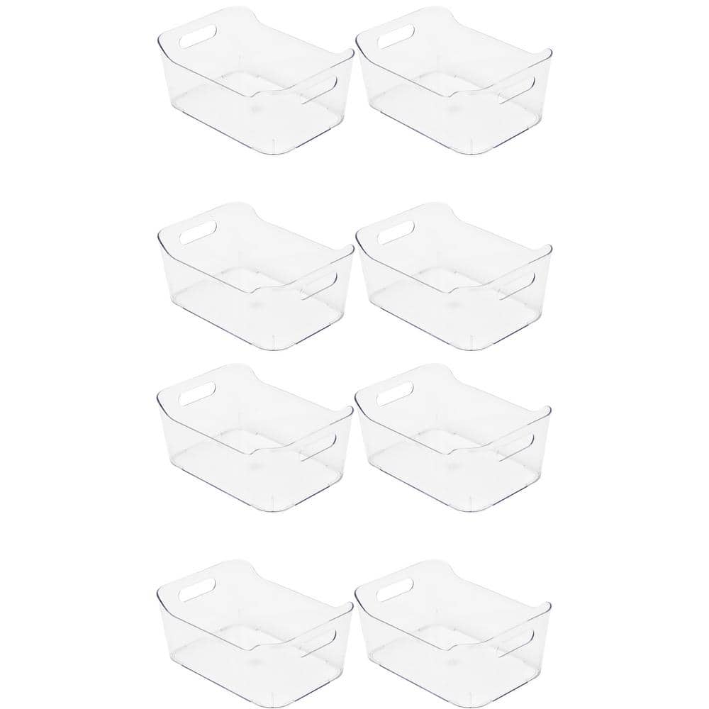Stackable Acrylic Drawer Organizer Coffee Pod Holder Tea Bag Storage  Organizer,Clear Stackable Storage Bins,Clear Organization And Storage  Bathroom For Jewelry Hair Accessories Organizing Clear-6 Drawers
