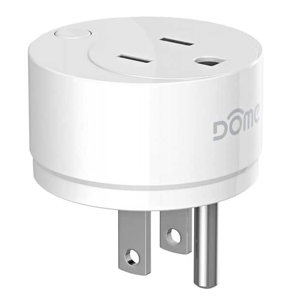 Elexa Dome Z-Wave On/Off Plug-In Switch with Energy Monitoring Z-Wave Range Extender