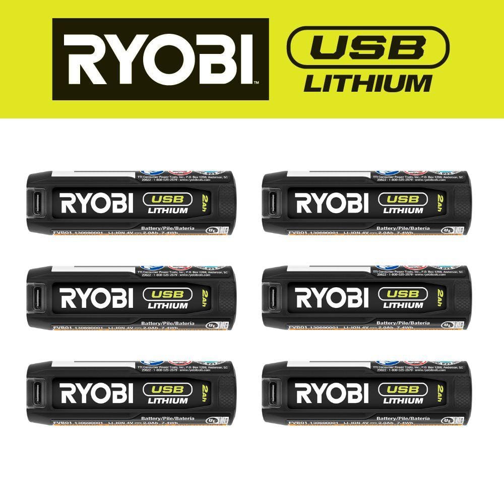 D Piles rechargeables USB - lithium - rechargeables USB