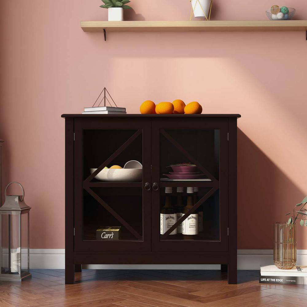 31.5-in W x 14.37-in D x 29.92-in H in Brown MDF Assemble Upper Diagonal Ki