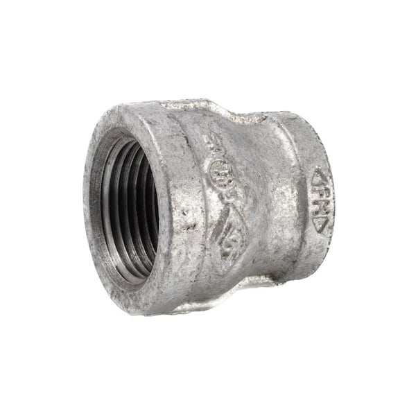 Southland 1 in. x 3/4 in. Galvanized Malleable Iron Reducing Coupling Fitting