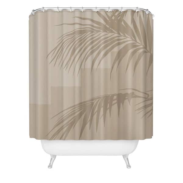 71 in. x 74 in. Iveta Abolina Beach Day Beige I Shower Curtain