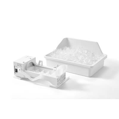 4.4 in. Plastic Icemaker Installation Kit in White