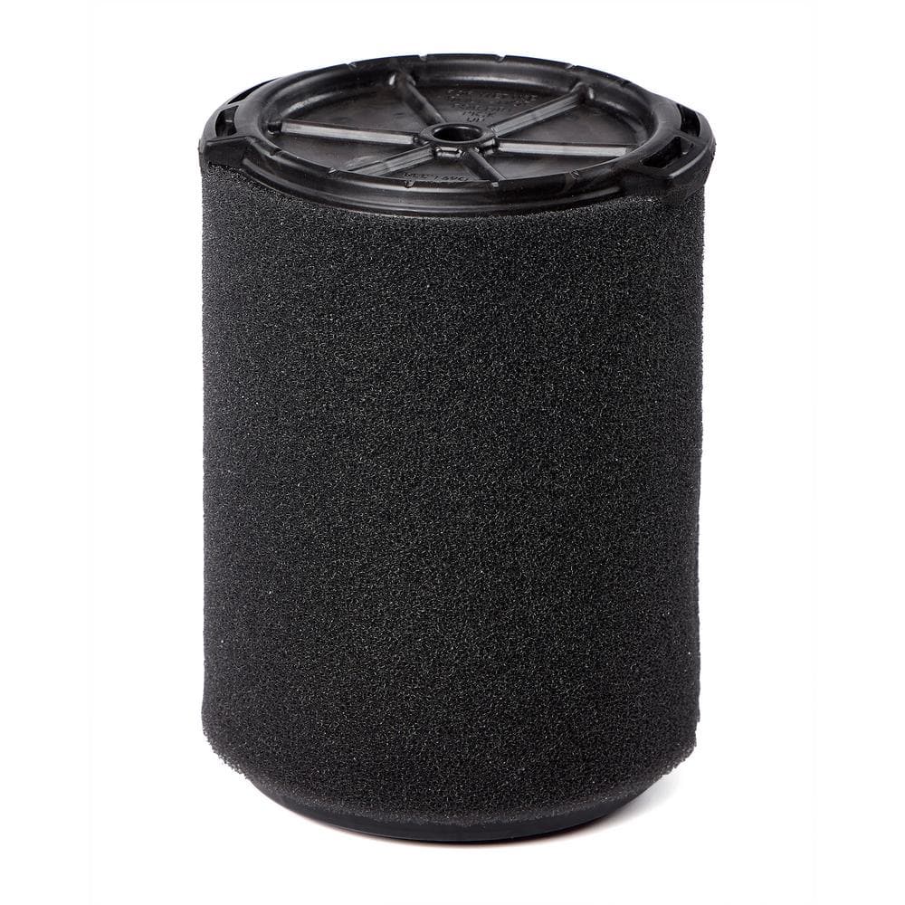 RIDGID Genuine Wet Application Foam Wet Dry Vac Shop Vacuum Filter for Most 5-16 Gal.  Shop Vacuums (1-Pack) VF7000