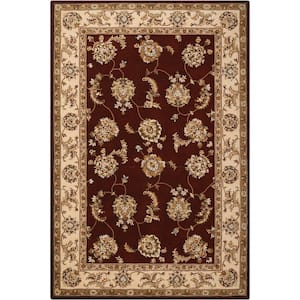 2000 Lacquer 4 ft. x 6 ft.  Classic Geometric Area Rug