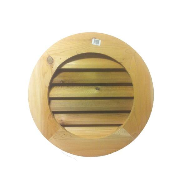 Al S Millworks 18 In X Round Wood Built Screen Gable Louver Vent V 103 18v Cd Screen Gable Louver Vent V 103 18v Cd, Round Gable Vents Wood