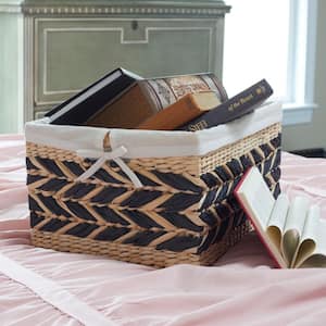 Decorative Storage Basket with Removable Cotton Liner