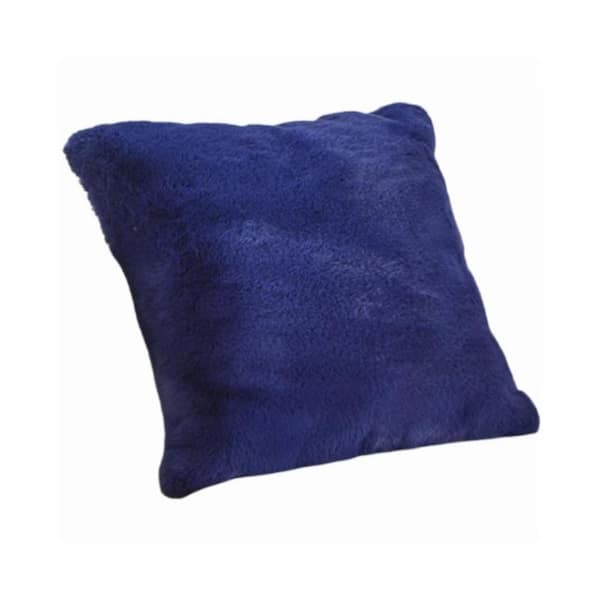 CONGE IMPORT LLC 18 in L x 18 in W Navy Blue Throw Pillow, Vibrant-Colored Eye-Catching Fluffy Warm Match with a Variety of Home Scenes