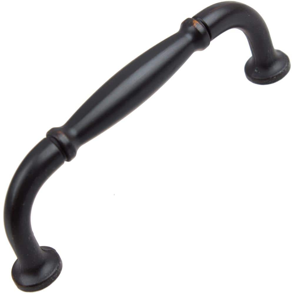 Oil Rubbed Bronze Fluted Cabinet Bar Pulls Set