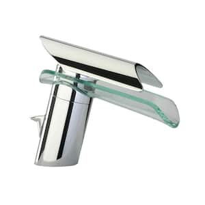 Morgana Single Handle Vessel Sink Faucet in Polished Chrome