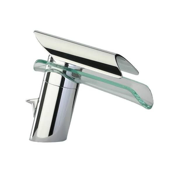 LaToscana Morgana Single Handle Vessel Sink Faucet in Polished Chrome