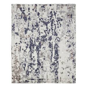 Shag Light Multi-Colored 2 ft. x 3 ft. Abstract Area Rug