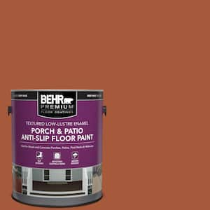 1 gal. #S-H-240 Falling Leaves Textured Low-Lustre Enamel Interior/Exterior Porch and Patio Anti-Slip Floor Paint