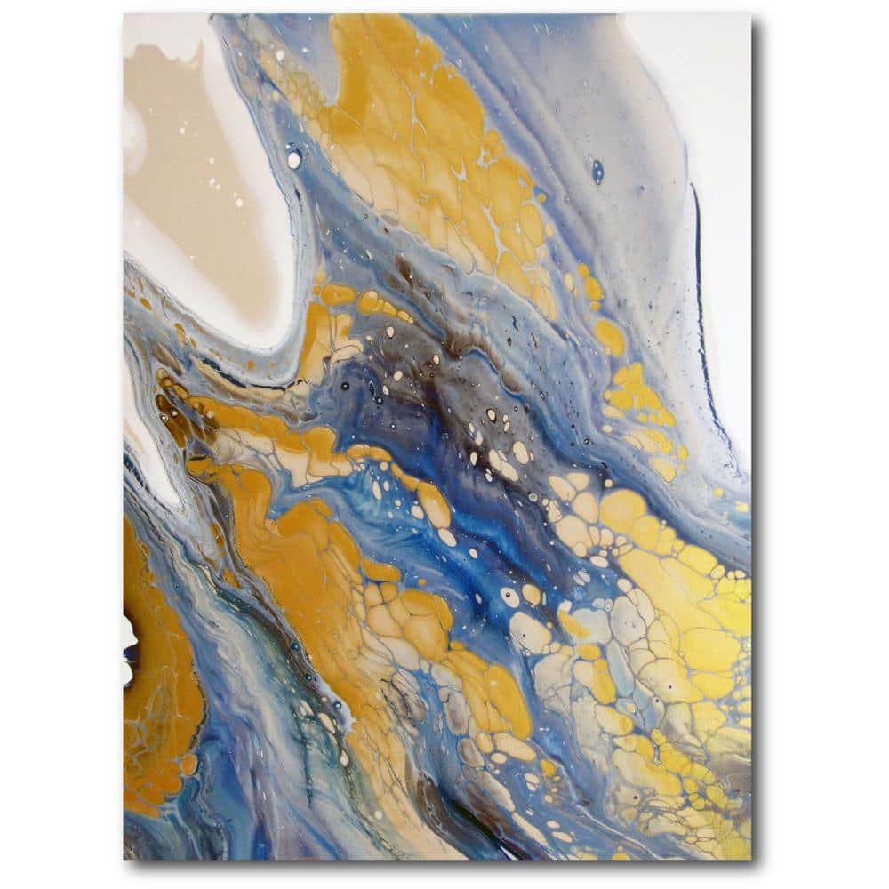30x40 Canvas Abstract Wall Art In Frame - Yahoo Shopping